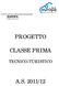PROGETTO CLASSE PRIMA A.S. 2011/12