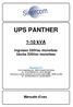UPS PANTHER. 1-10 kva. Ingresso 230Vac monofase Uscita 230Vac monofase