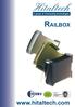 Hitaltech. Railbox. www.hitaltech.com. A group of connecting technologies. RoHS 2002/95/EC