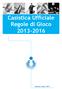 Casistica Ufficiale Regole di Gioco 2013-2016