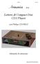 CD1Pl.doc Pag. 1 di 5. Armonia. Hi-Fi. Lettore di Compact Disc CD1 Player. con Philips CD-PRO2. Manuale di istruzioni. Armonia Hi-Fi by Eurotronic