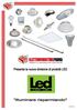 LED SMD (utilizzato per le lampade a LED) Vari tipi di LED classici