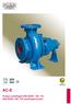 P O MPE ATEX CERTIFIED. Iso 9001 - Cert. N 0633 AC-E. Pompe centrifughe DIN 24255 - EN 733 DIN 24255 - EN 733 centrifugal pumps