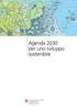 Agenda 2030 per uno sviluppo sostenibile