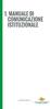 1. MANUALE DI COMUNICAZIONE ISTITUZIONALE