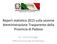 Report statistico 2015sulla sezione Amministrazione Trasparente della Provincia di Padova. dr. Cosma Sonego Ufficio Provinciale di Statistica
