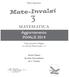 Mate-Invalsi. MATEMATICA Aggiornamento INVALSI 2014. Copia gratuita allegata al volume Mate-Invalsi - 3. Terza Classe Scuola Secondaria di 1 Grado