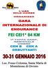 PROGRAMMA SABATO 30 GENNAIO DOMENICA 31 GENNAIO ISCRIZIONI