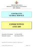 PROVINCIA DI GENOVA DIREZIONE LAVORI PUBBLICI E MANUTENZIONI AREA EDILIZIA CONTRATTO GLOBAL SERVICE CONSUNTIVO ANNO 2009