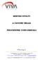 SERVIZI SVOLTI A FAVORE DELLE PROCEDURE CONCORSUALI