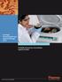 Centrifughe Thermo Scientific Serie Heraeus Multifuge 3 Plus. Versatilità senza pari per un eccezionale capacità di analisi