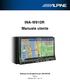INA-W910R Manuale utente Software di navigazione per INA-W910R