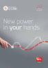 New power in your hands.