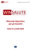 Manuale Operativo per gli Assistiti HEALTH CLAIM WEB