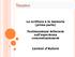 La scrittura e la memoria (prima parte) Testimonianze letterarie sull esperienza concentrazionaria. Lezioni d'autore
