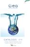 CATALOGO 2016. Catalogo Generale Trattamento Acqua General Catalogue Water Treatment. Made in Italy