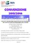CONVENZIONE 2015/2016