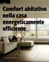 Comfort abitativo nella casa energeticamente efficiente