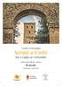 Castello di Montegibbio. Serate a Corte. dal 15 Luglio al 5 Settembre. tutti i mercoledì e sabato. h 20.00 INGRESSO GRATUITO