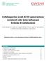 Cefalosporine orali di III generazione resistenti alle beta-lattamasi Scheda di valutazione