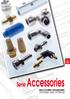 RACCORDI STANDARD FIXTURES AND FITTINGS. Serie Accessories 11.1 F R L AGGIORNAMENTO: 11 APRILE 2012 UPDATED APRIL 11, 2012