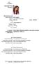 Curriculum Vitae Europass