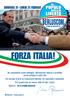 FORZA ITALIA! DOMENICA 24 -LUNEDI 25 FEBBRAIO