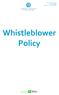 Whistleblower Policy