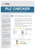 PLC Checker. Facile da configurare, facile da usare! Principali vantaggi. Analisi automatica della qualità dei programmi PLC. Dimostrazione di qualità