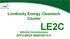 Lombardy Energy Cleantech Cluster LE2C. Attività Commissione EFFICIENZA ENERGETICA