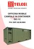 OFFICINA MOBILE CAMPALE IN CONTAINER ISO 1C P/N: 5387.AE.99.0063