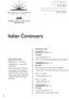 Italian Continuers. Centre Number. Student Number. Total marks 80. Section I Pages 2 5