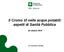 Il Cromo VI nelle acque potabili: aspetti di Sanità Pubblica