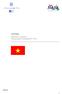 VIETNAM Rapporto Congiunto Ambasciate/Consolati/ENIT 2015