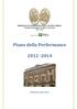 Piano della Performance 2012-2014