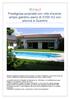 Prestigiosa proprietà con villa d autore, ampio giardino piano di 3'200 m2 con piscina a Quartino