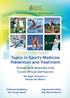 Topics in Sports Medicine Prevention and Treatment