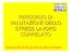 PERCORSO DI VALUTAZIONE DELLO STRESS LAVORO CORRELATO. Spisal ULSS 18 Rovigo dott.ssa Mara Cristofori