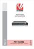 PR-V404L - Videoregistratore digitale H264-4 ingressi -