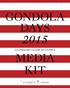 Gondola. A literary guide to venice media kit. lineadacqua