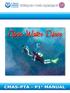 Open Water Diver CMAS-PTA - P1