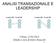 ANALISI TRANSAZIONALE E LEADERSHIP. Urbino, 22/02/2013 Schede a cura di Mario Busacchi 1