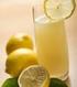 Limone Meglio se bevuto a digiuno o lontano dai pasti, il succo di limone aiuta a