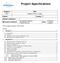 Project Specifications
