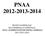 PNAA 2012-2013-2014 PIANO NAZIONALE DI CONTROLLO UFFICIALE SULL ALIMENTAZIONE DEGLI ANIMALI 2012-2013-2014