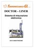 DOCTOR LINER. Sistema di misurazione elettronica USO E MANUTENZIONE