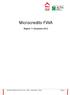 Microcredito FWA. Report 11 Dicembre 2013. Università Cattolica del Sacro Cuore Altis, V. Bramanti e F. Spina Pagina 1