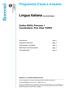 Lingua Italiana (seconda lingua)