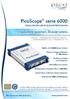 PicoScope serie 6000 OSCILLOSCOPI USB AD ELEVATE PRESTAZIONI