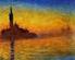 Il Decadentismo. Claude Monet Tramonto a Venezia 1908